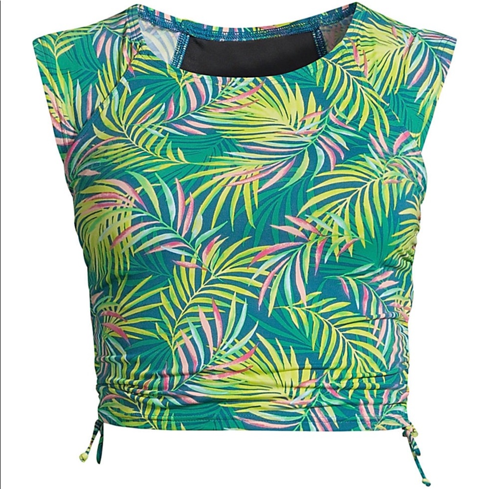 Lands End Swim Suit top NWT